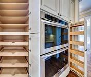 Pantry shelving in home built by Atlanta Home builder Waterford Homes