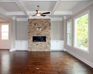 Stacked Stone FP in this home Built by Atlanta Home Builder Waterford Homes