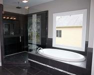 Ebony Tile with Enlarged Shower